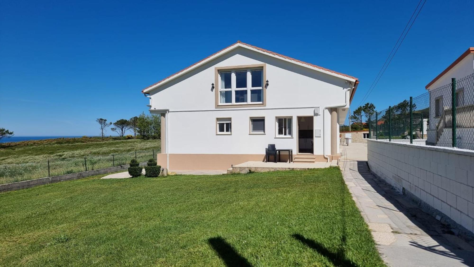 Apartamento Playa De Larino Gándara Exterior foto
